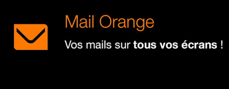 Boite de réception orange mail