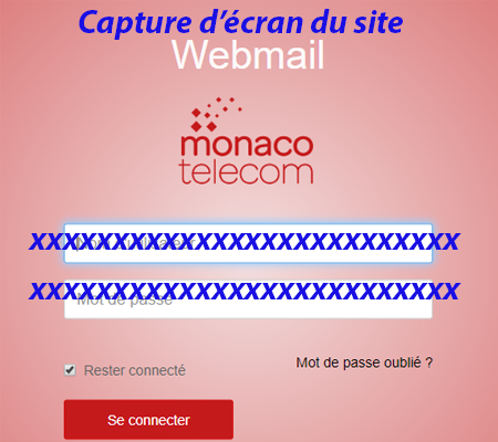 Se connecter monaco telecom webmail